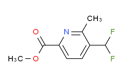 AM141195 | 1806773-44-3 | Methyl 3-(difluoromethyl)-2-methylpyridine-6-carboxylate