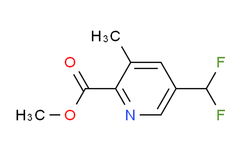 AM141199 | 1806802-86-7 | Methyl 5-(difluoromethyl)-3-methylpyridine-2-carboxylate
