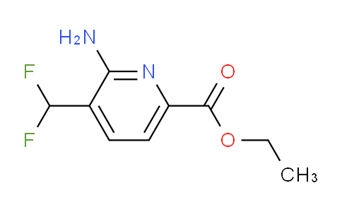 AM141200 | 1806775-45-0 | Ethyl 2-amino-3-(difluoromethyl)pyridine-6-carboxylate