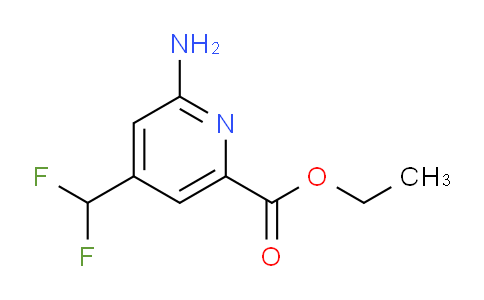 AM141201 | 1806775-51-8 | Ethyl 2-amino-4-(difluoromethyl)pyridine-6-carboxylate