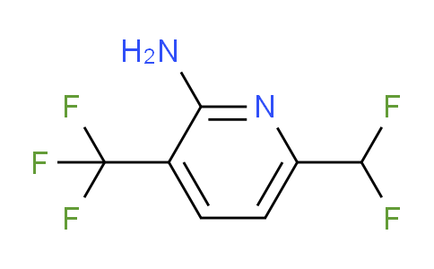 2-Amino-6-(difluoromethyl)-3-(trifluoromethyl)pyridine