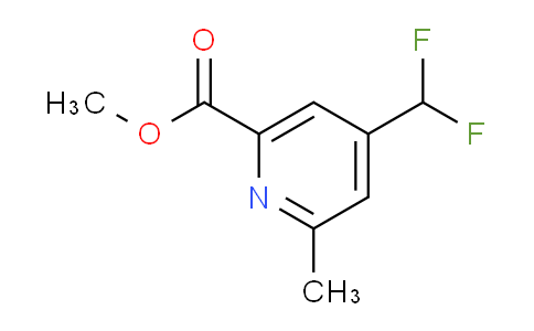 Methyl 4-(difluoromethyl)-2-methylpyridine-6-carboxylate