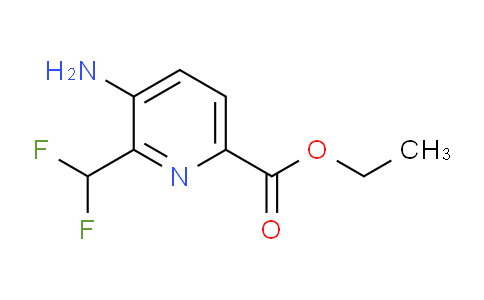 AM141208 | 1804941-28-3 | Ethyl 3-amino-2-(difluoromethyl)pyridine-6-carboxylate