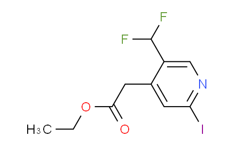 AM141210 | 1805034-40-5 | Ethyl 5-(difluoromethyl)-2-iodopyridine-4-acetate