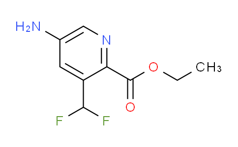 AM141211 | 1805313-63-6 | Ethyl 5-amino-3-(difluoromethyl)pyridine-2-carboxylate