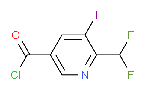 AM141213 | 1805310-76-2 | 2-(Difluoromethyl)-3-iodopyridine-5-carbonyl chloride