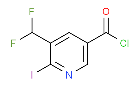 AM141220 | 1803690-11-0 | 3-(Difluoromethyl)-2-iodopyridine-5-carbonyl chloride