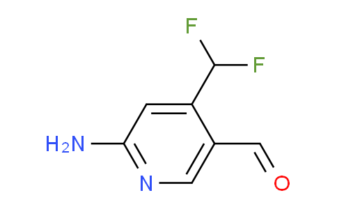 AM141227 | 1805250-46-7 | 2-Amino-4-(difluoromethyl)pyridine-5-carboxaldehyde