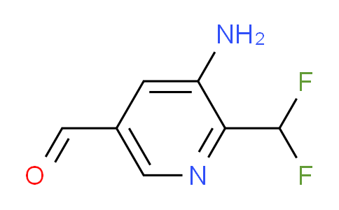 AM141233 | 1806760-31-5 | 3-Amino-2-(difluoromethyl)pyridine-5-carboxaldehyde