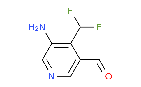 AM141235 | 1806009-55-1 | 3-Amino-4-(difluoromethyl)pyridine-5-carboxaldehyde