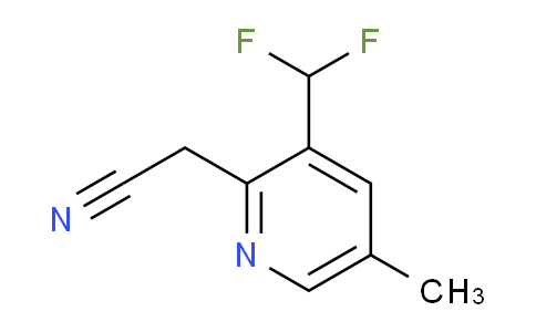 AM141241 | 1805279-61-1 | 3-(Difluoromethyl)-5-methylpyridine-2-acetonitrile