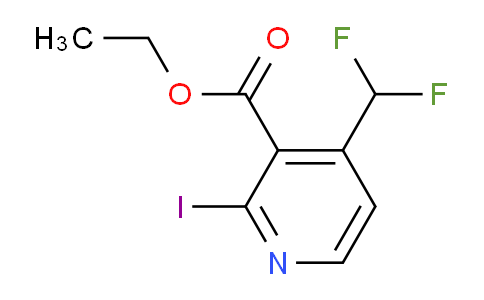 AM141250 | 1805280-37-8 | Ethyl 4-(difluoromethyl)-2-iodopyridine-3-carboxylate