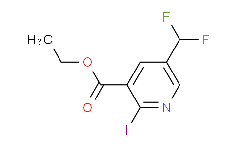 AM141254 | 1805320-55-1 | Ethyl 5-(difluoromethyl)-2-iodopyridine-3-carboxylate