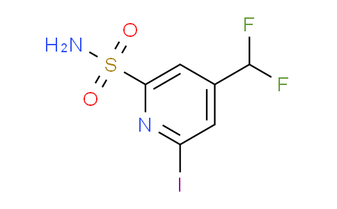AM141255 | 1804688-15-0 | 4-(Difluoromethyl)-2-iodopyridine-6-sulfonamide