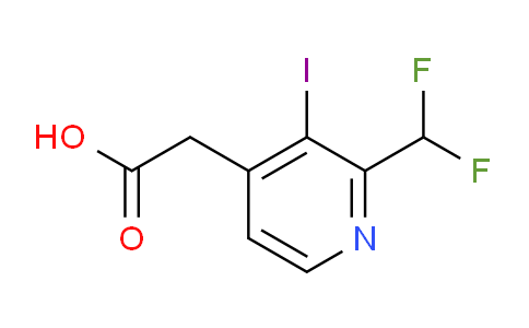 AM141257 | 1805280-44-7 | 2-(Difluoromethyl)-3-iodopyridine-4-acetic acid