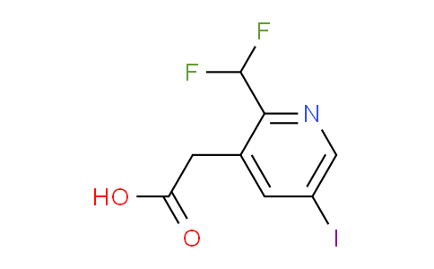 AM141261 | 1805309-87-8 | 2-(Difluoromethyl)-5-iodopyridine-3-acetic acid