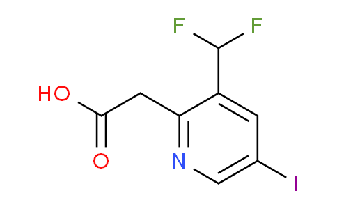 AM141268 | 1805316-76-0 | 3-(Difluoromethyl)-5-iodopyridine-2-acetic acid