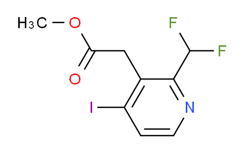 Methyl 2-(difluoromethyl)-4-iodopyridine-3-acetate