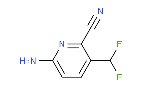AM141284 | 1805254-28-7 | 6-Amino-2-cyano-3-(difluoromethyl)pyridine