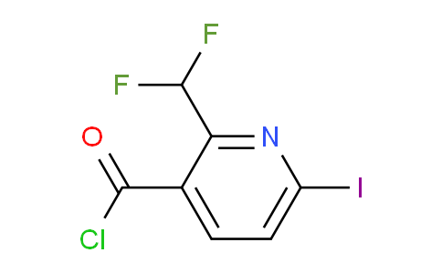 AM141316 | 1805121-23-6 | 2-(Difluoromethyl)-6-iodopyridine-3-carbonyl chloride
