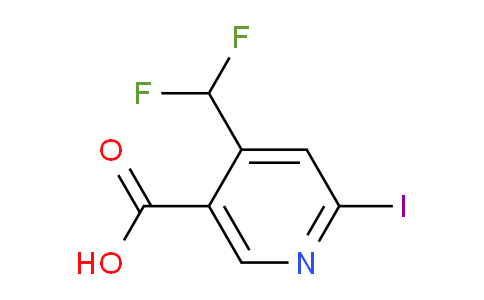 AM141325 | 1806050-28-1 | 4-(Difluoromethyl)-2-iodopyridine-5-carboxylic acid
