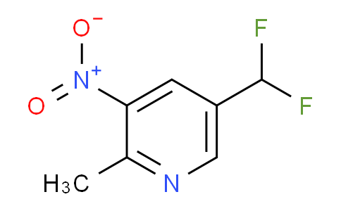 AM141343 | 1805312-16-6 | 5-(Difluoromethyl)-2-methyl-3-nitropyridine