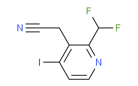 AM141366 | 1805319-44-1 | 2-(Difluoromethyl)-4-iodopyridine-3-acetonitrile