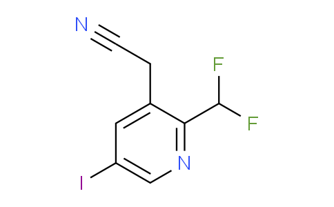 AM141368 | 1805315-20-1 | 2-(Difluoromethyl)-5-iodopyridine-3-acetonitrile