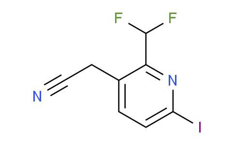 AM141371 | 1805308-84-2 | 2-(Difluoromethyl)-6-iodopyridine-3-acetonitrile