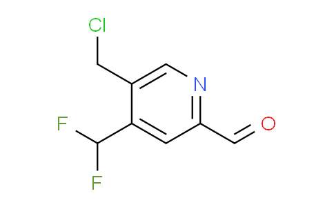5-(Chloromethyl)-4-(difluoromethyl)pyridine-2-carboxaldehyde