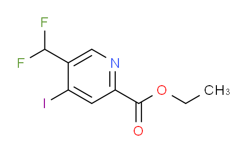 AM141374 | 1806782-25-1 | Ethyl 5-(difluoromethyl)-4-iodopyridine-2-carboxylate