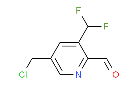 5-(Chloromethyl)-3-(difluoromethyl)pyridine-2-carboxaldehyde