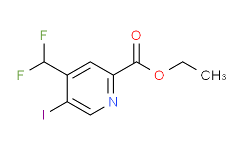 Ethyl 4-(difluoromethyl)-5-iodopyridine-2-carboxylate