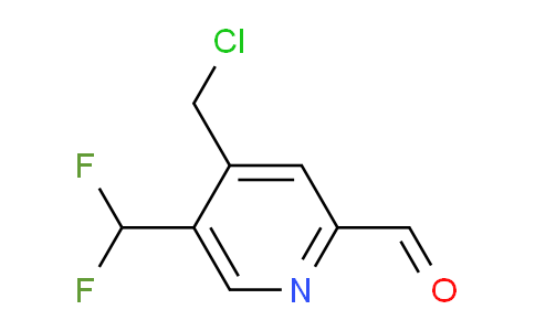 4-(Chloromethyl)-5-(difluoromethyl)pyridine-2-carboxaldehyde