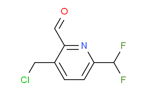 3-(Chloromethyl)-6-(difluoromethyl)pyridine-2-carboxaldehyde