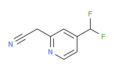 AM141382 | 1805302-63-9 | 4-(Difluoromethyl)pyridine-2-acetonitrile