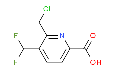 AM141384 | 1804444-15-2 | 2-(Chloromethyl)-3-(difluoromethyl)pyridine-6-carboxylic acid