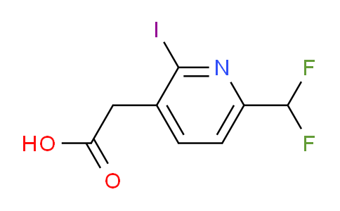 AM141390 | 1805280-52-7 | 6-(Difluoromethyl)-2-iodopyridine-3-acetic acid