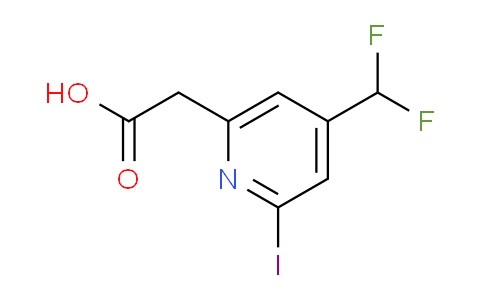 AM141396 | 1805280-68-5 | 4-(Difluoromethyl)-2-iodopyridine-6-acetic acid