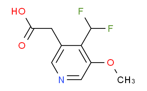 4-(Difluoromethyl)-3-methoxypyridine-5-acetic acid