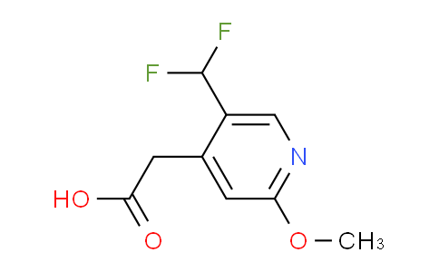 5-(Difluoromethyl)-2-methoxypyridine-4-acetic acid