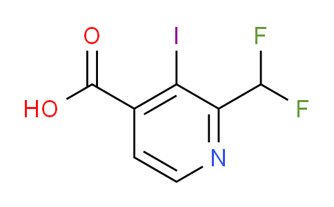 2-(Difluoromethyl)-3-iodopyridine-4-carboxylic acid
