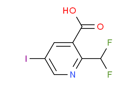 2-(Difluoromethyl)-5-iodopyridine-3-carboxylic acid