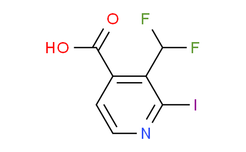 AM141425 | 1805309-30-1 | 3-(Difluoromethyl)-2-iodopyridine-4-carboxylic acid