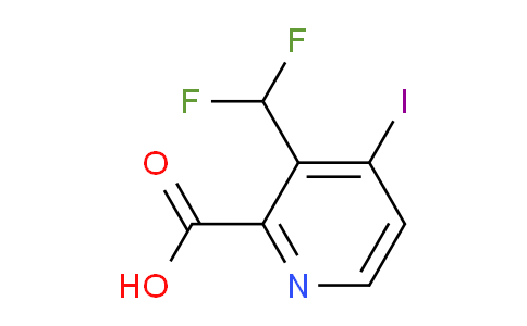 3-(Difluoromethyl)-4-iodopyridine-2-carboxylic acid