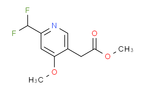 AM141428 | 1806771-16-3 | Methyl 2-(difluoromethyl)-4-methoxypyridine-5-acetate