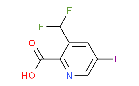 3-(Difluoromethyl)-5-iodopyridine-2-carboxylic acid