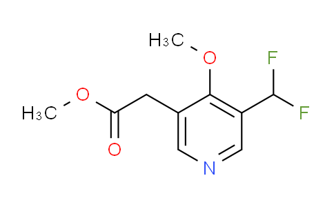 AM141434 | 1805329-00-3 | Methyl 3-(difluoromethyl)-4-methoxypyridine-5-acetate