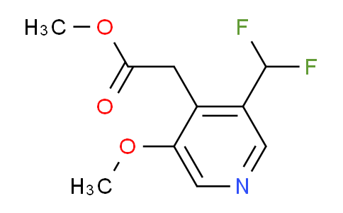 AM141435 | 1806771-25-4 | Methyl 3-(difluoromethyl)-5-methoxypyridine-4-acetate