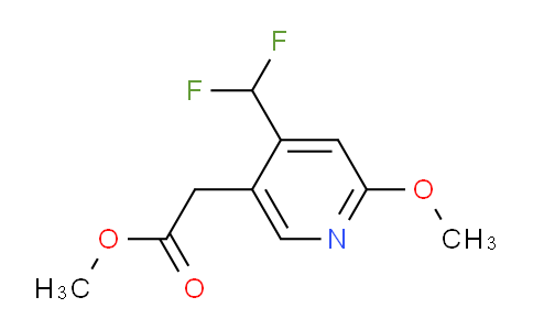 AM141436 | 1805328-25-9 | Methyl 4-(difluoromethyl)-2-methoxypyridine-5-acetate